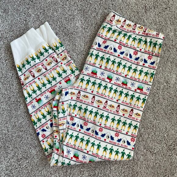 Hanna Andersson Pajama Pants Christmas Elf Fairisle Organic Cotton Size XL - Picture 12 of 12